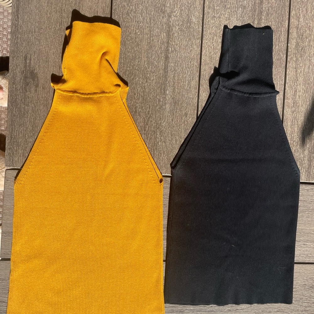 Zara Sleeveless Turtleneck Set of 2